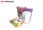 Digital Flat Printing Aluminum Foil Stand Up Pouch Plastic Zipper Lock For Nuts
