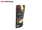 Food Grade Foil Ziplock Pouches , Custom Printed Stand Up Pouches Custom Size