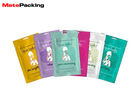 Special Shape Foil Food Pouches Customized Printing Aluminum Foil For Facial Sheet Mask