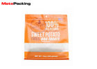 Flat Bottom Pet Food Packaging Bags Zipper Top Clear Window Customized Logo For Pet