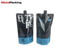 Liquid Spout Doypack Stand Up Pouch Aluminum Foil Bag Gravure Mold Printing With Cap