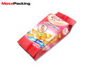 Gravure Mold Printing Side Gusset Bag 180g Back Heat Sealed Packing For Biscuit