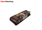 12oz Aluminum Foil Gusset Side Pouch Bag Glossy Printing No Leak For Coffee Package