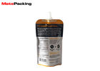 Stand Up Baby Food Pouches Aluminium Foil High Barrier Spout Top Protein Drink Bag