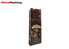 12oz Aluminum Foil Gusset Side Pouch Bag Glossy Printing No Leak For Coffee Package