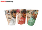 China BPA Free Stand Up Zipper Foil Stand Up Pouches Food Grade Plastic Lamination For Sauce factory