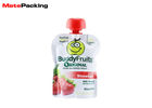Self Stand Up Spout Pouch Plastic Food Grade Custom Printing for Juice 250ml