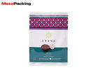 Plastic Stand Up Pouch with Zipper Reusable Moisture - Proof Custom Printing for Snack