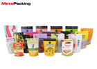 Plastic Stand Up Pouch with Zipper Reusable Moisture - Proof Custom Printing for Snack