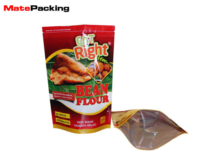 China Retort Foil Food Pouches Zipper Bag For Tuna Sardines / Spaghetti Bolognese factory