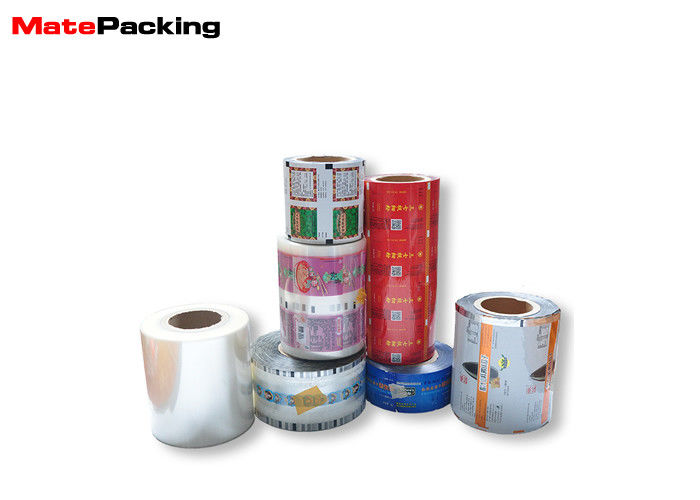 China Moisture Proof Plastic Food Wrap Film , Food Packing Bopp Lamination Film Gravure Printing factory