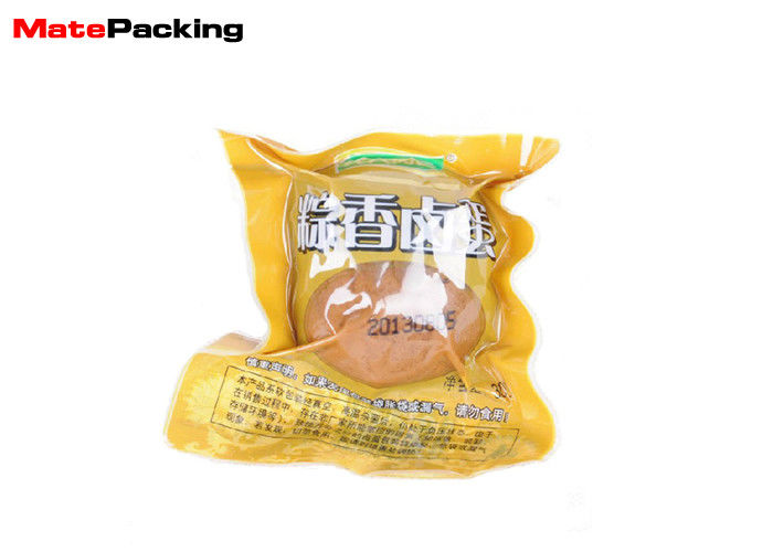 China 3 Side Sealed Vacuum Pack Storage Bags , High Barrier Vacuum Saver Bags With Tear Notch factory