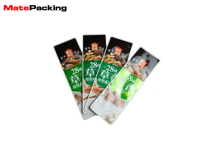 China Simplicity Symmetry Vacuum Seal Food Bags Custom Brand Printing Smell Proof Tear Notch company