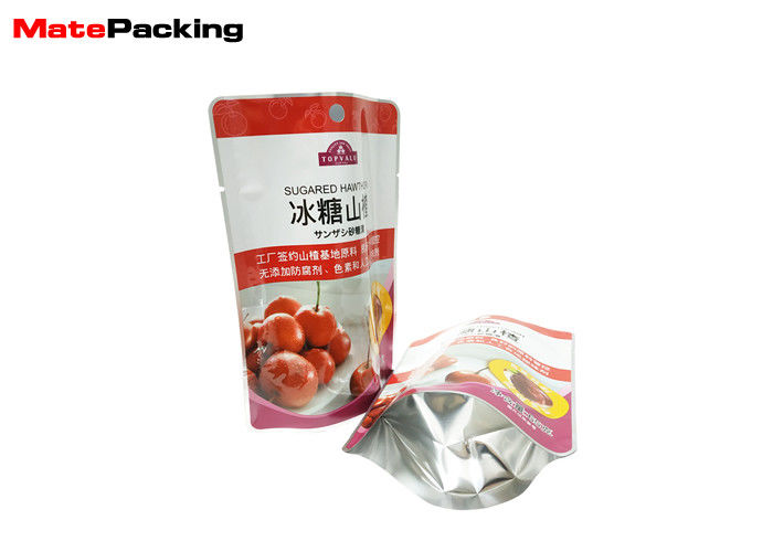 China High Temperature Resisting Retort Pouch Bag Stand Up With Tear Notch company