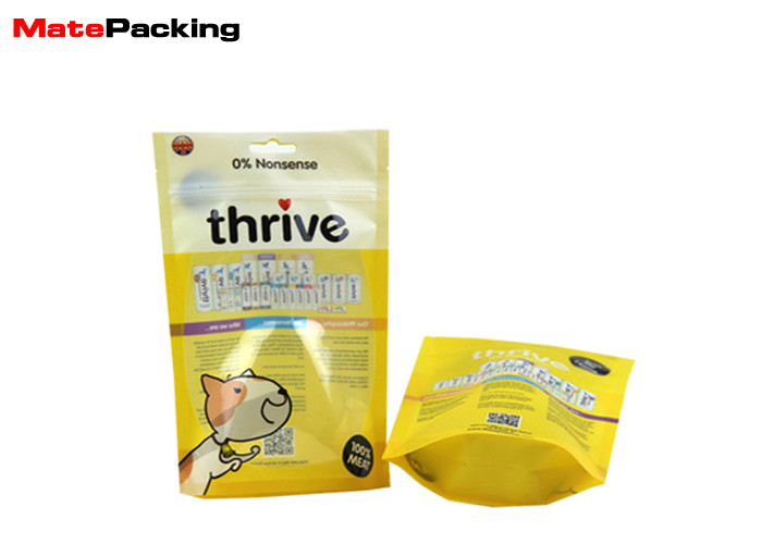 Ziplock Food Grade Resealable Bags Customized Thickness With Hole Handle