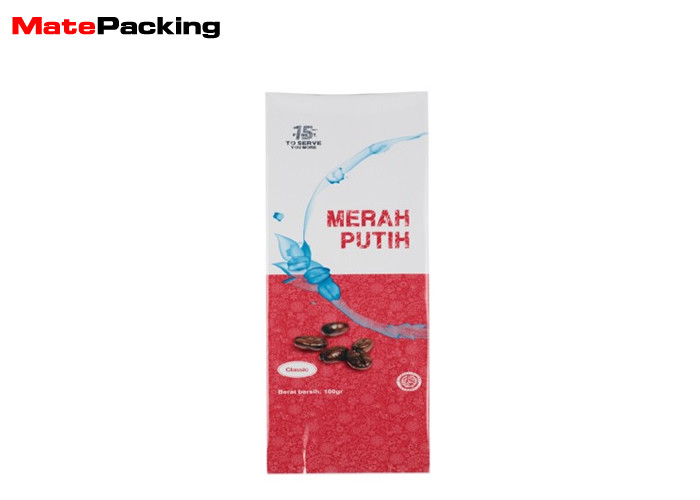Plastic Side Gusset Aluminum Foil Sample Pouches Bags Customized Size For Coffee