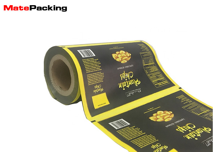 Customized Printed Flow Wrap Food Packing Film Moisture Proof Good Sealing Performance