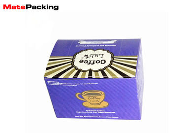 Color Print Small Retail Packaging Boxes Cardboard For Instant Coffee